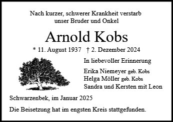 Arnold Kobs