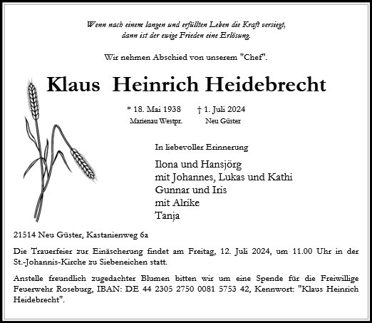 Klaus Heidebrecht