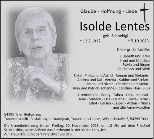 Isolde Lentes