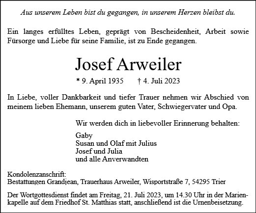 Josef Arweiler