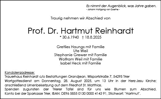 Hartmut Reinhardt