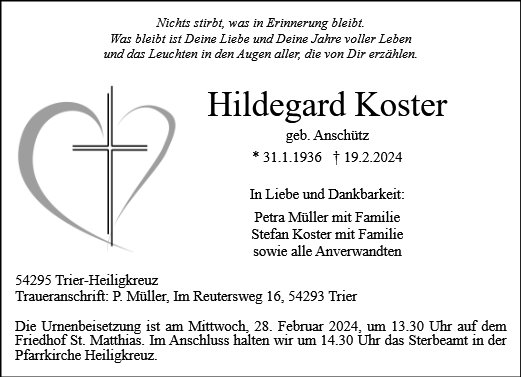 Hildegard Koster