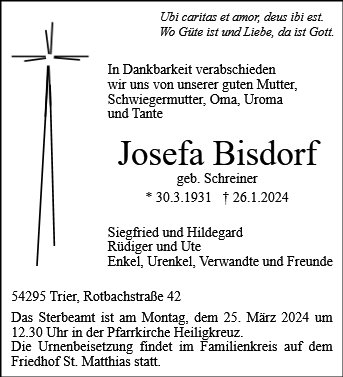 Josefa Bisdorf