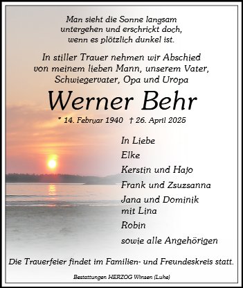 Werner Behr