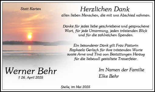 Werner Behr