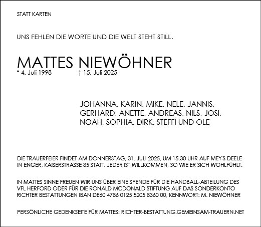 Mattes Niewöhner
