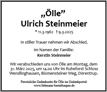 Ulrich Steinmeier