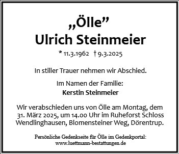 Ulrich Steinmeier