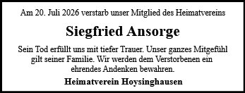 Siegfried Ansorge