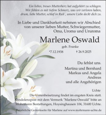 Marlene Oswald