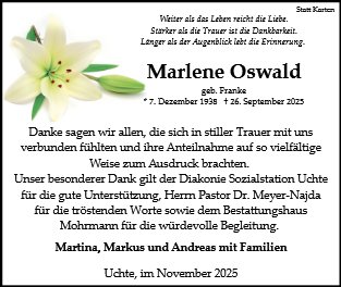 Marlene Oswald