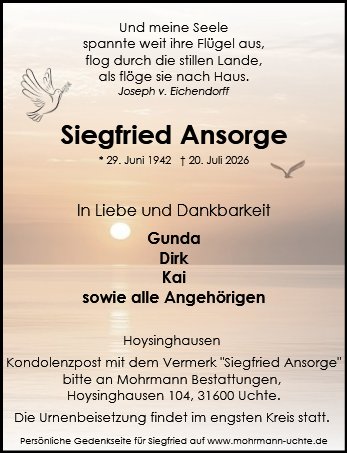 Siegfried Ansorge
