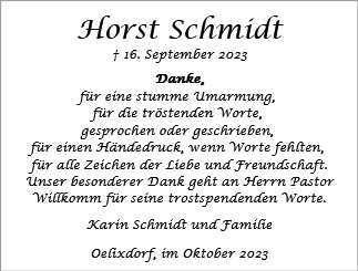 Horst Schmidt