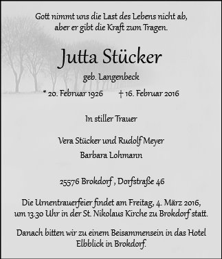 Jutta Stücker