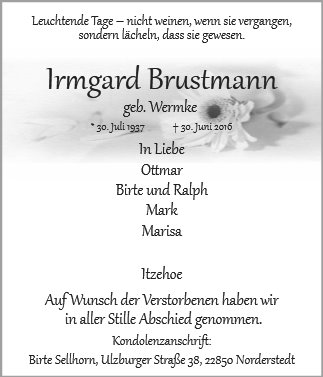 Irmgard Brustmann