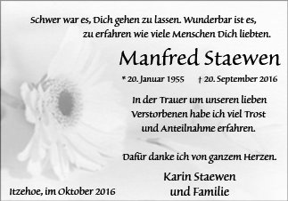Manfred Staewen 