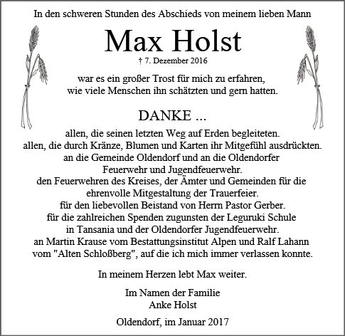 Max Holst