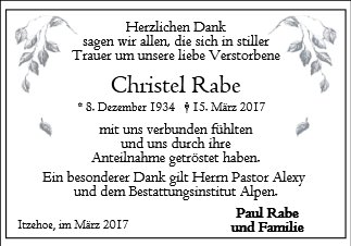 Christel Rabe