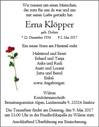 Erna Klöpper