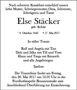 Else Stäcker