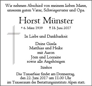 Horst Münster