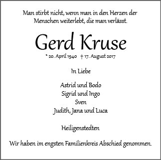 Gerd Kruse