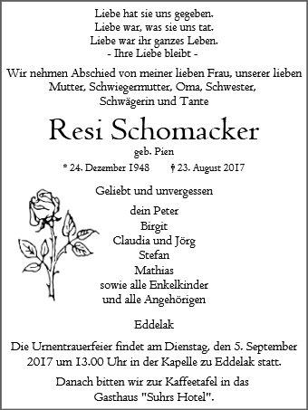 Resi Schomacker