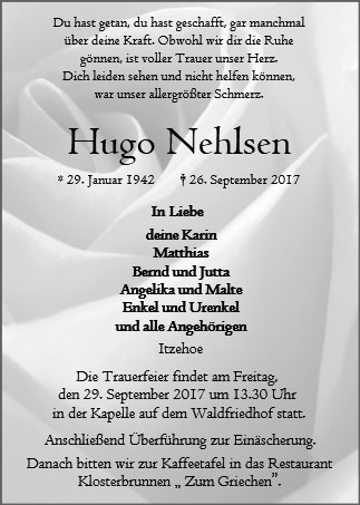 Hugo Nehlsen