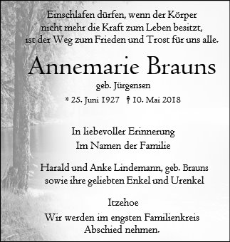 Annemarie Brauns