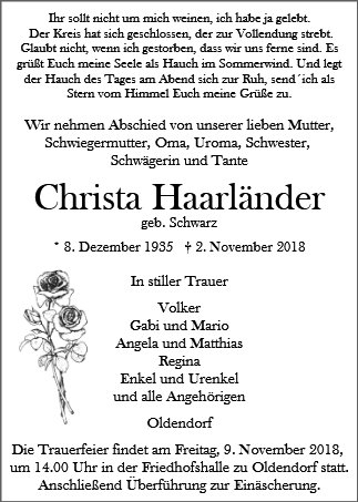 Christa Haarländer