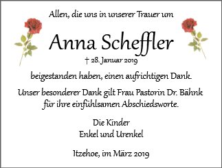 Anna Scheffler