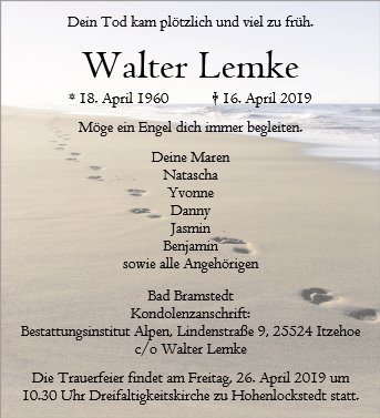 Walter Lemke