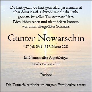 Günther Nowatschin