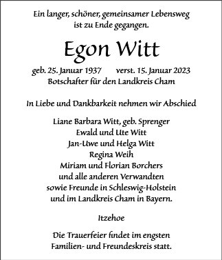 Egon Witt