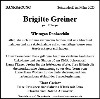 Brigitte Greiner