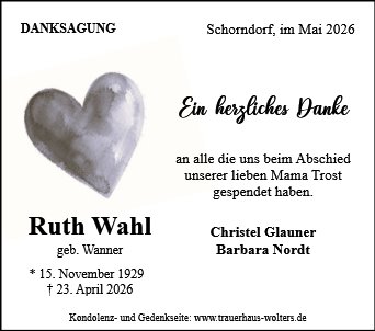 Ruth Wahl