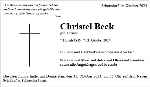Christel Beck