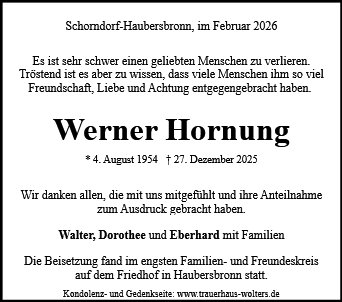 Werner Hornung