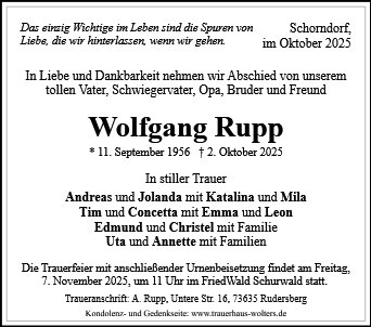 Wolfgang Rupp