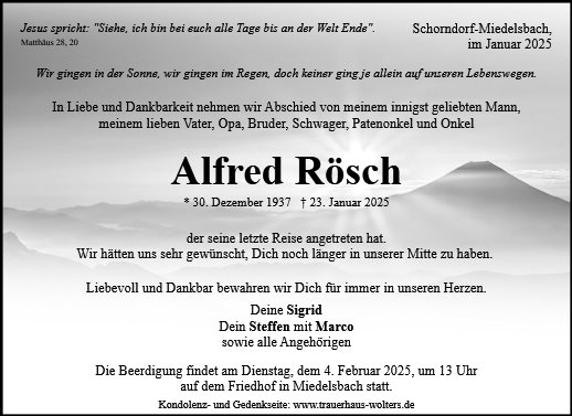 Alfred Rösch