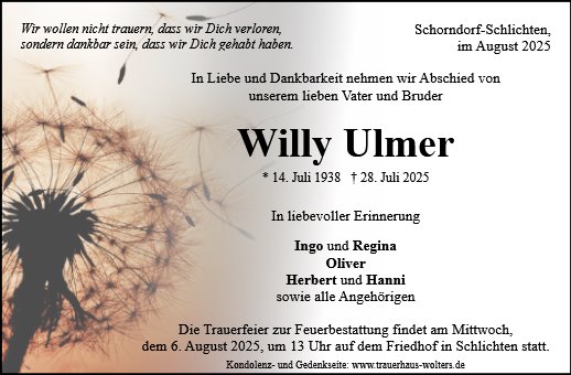 Willy Ulmer