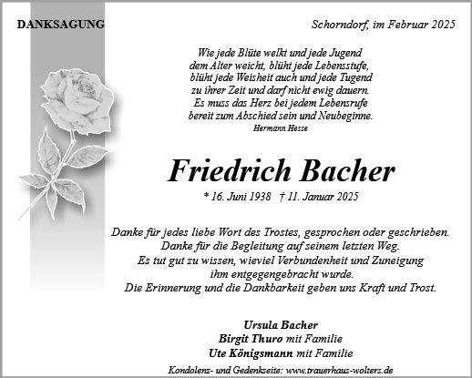 Friedrich Bacher