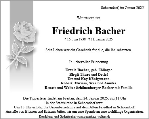 Friedrich Bacher