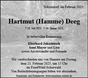 Hartmut Deeg