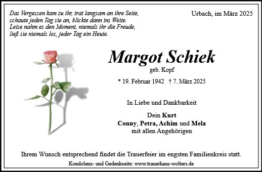 Margot Schiek