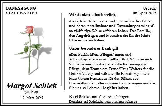 Margot Schiek
