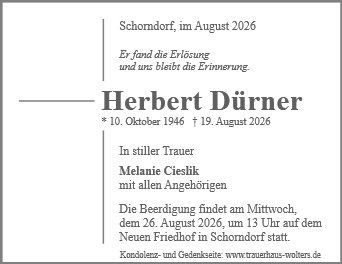 Herbert Dürner