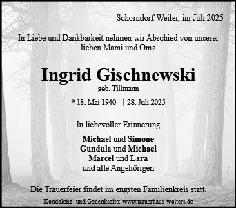 Ingrid Gischnewski