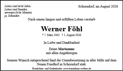 Werner Föhl