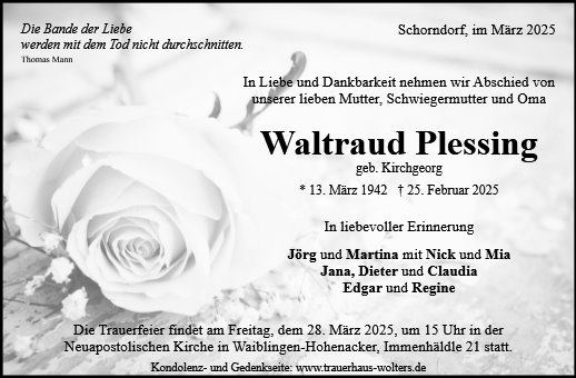 Waltraud Plessing